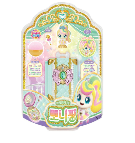 3-in-1 Premium Gift Set Catch! Teenieping Season 6: Bboniping Figure | Grape Vitamin Jelly + Eco-Friendly Cotton Pouch (Official Korean Edition)