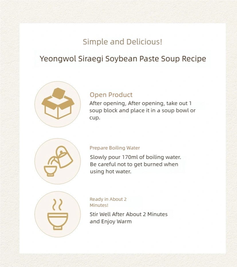 Korean Vegan Soup kit from The King's Warden Film Location