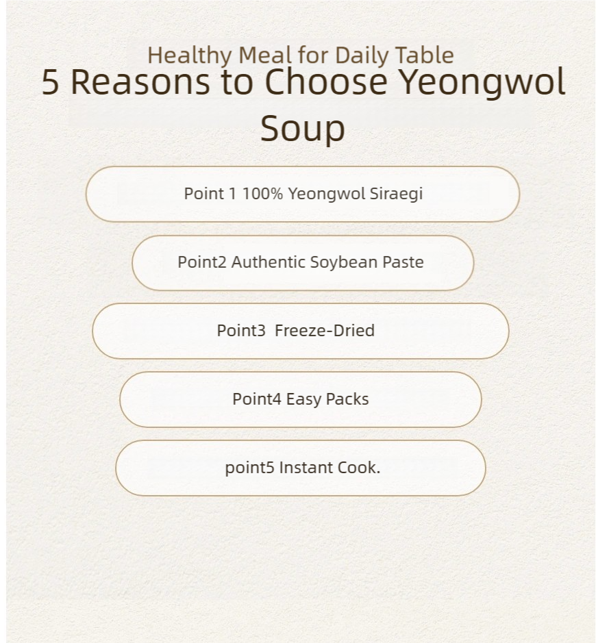 Korean Vegan Soup kit from The King's Warden Film Location