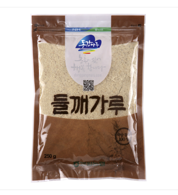 Korean Perilla Powder & Organic Seaweed Family Kit | 250g + 15g×10 Packs | Wando Certified Organic | HACCP | Gluten Free