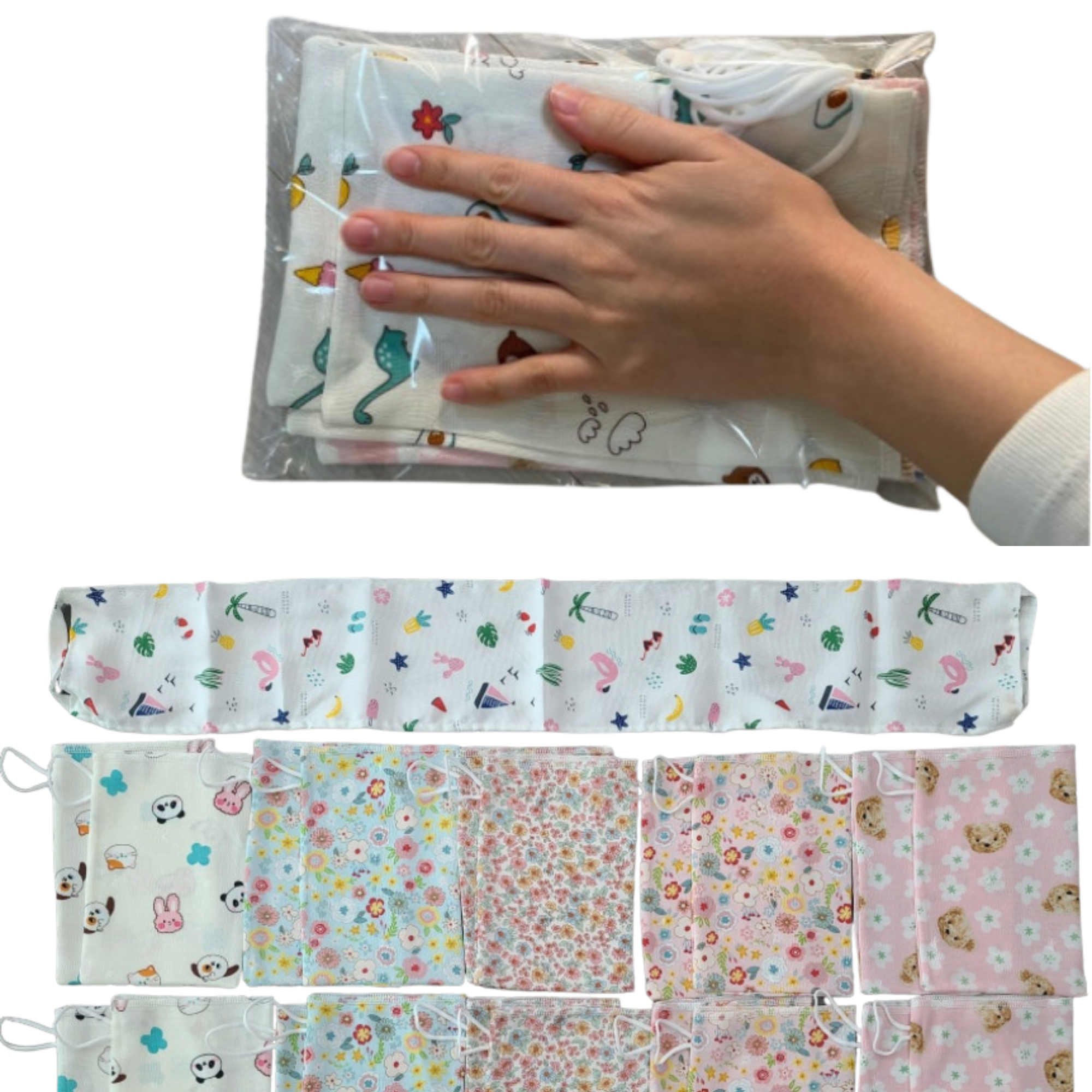 Korean Spa Exfoliating Cloth Set – Authentic At-Home Body Scrub Kit (Handmade in Korea)