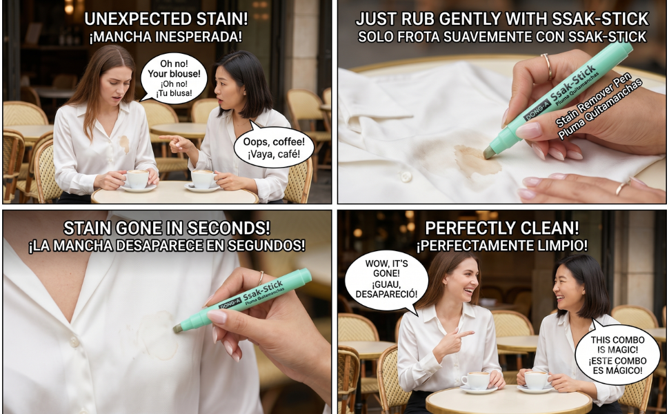 K-Mom's Secret: Portable Instant Stain Remover Pen