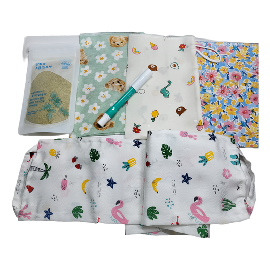 bomramtrove Korean Spa Exfoliating Cloth Set