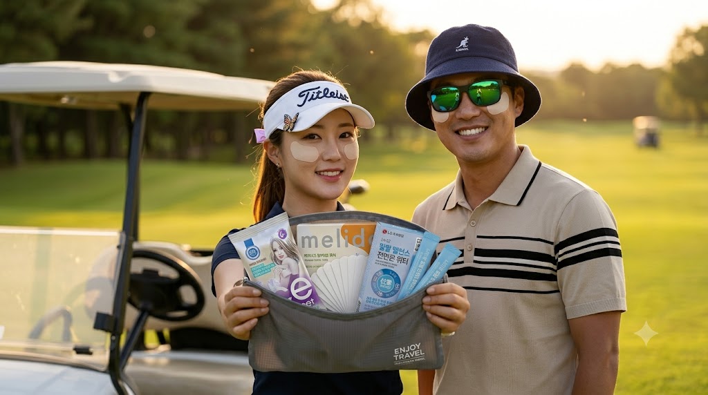 bomramtrove Korean Golf Gift Set – Premium Golfer Accessories Bundle, Unique K-Culture Sports Gift