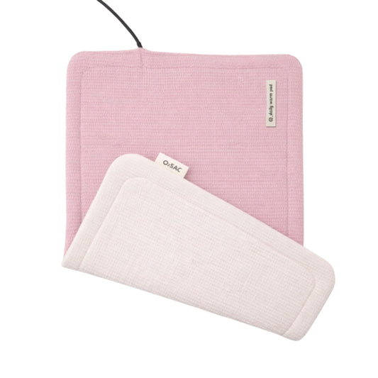 bomramtrove Far-Infrared Heating Pad for Menstrual Cramps (Pink)