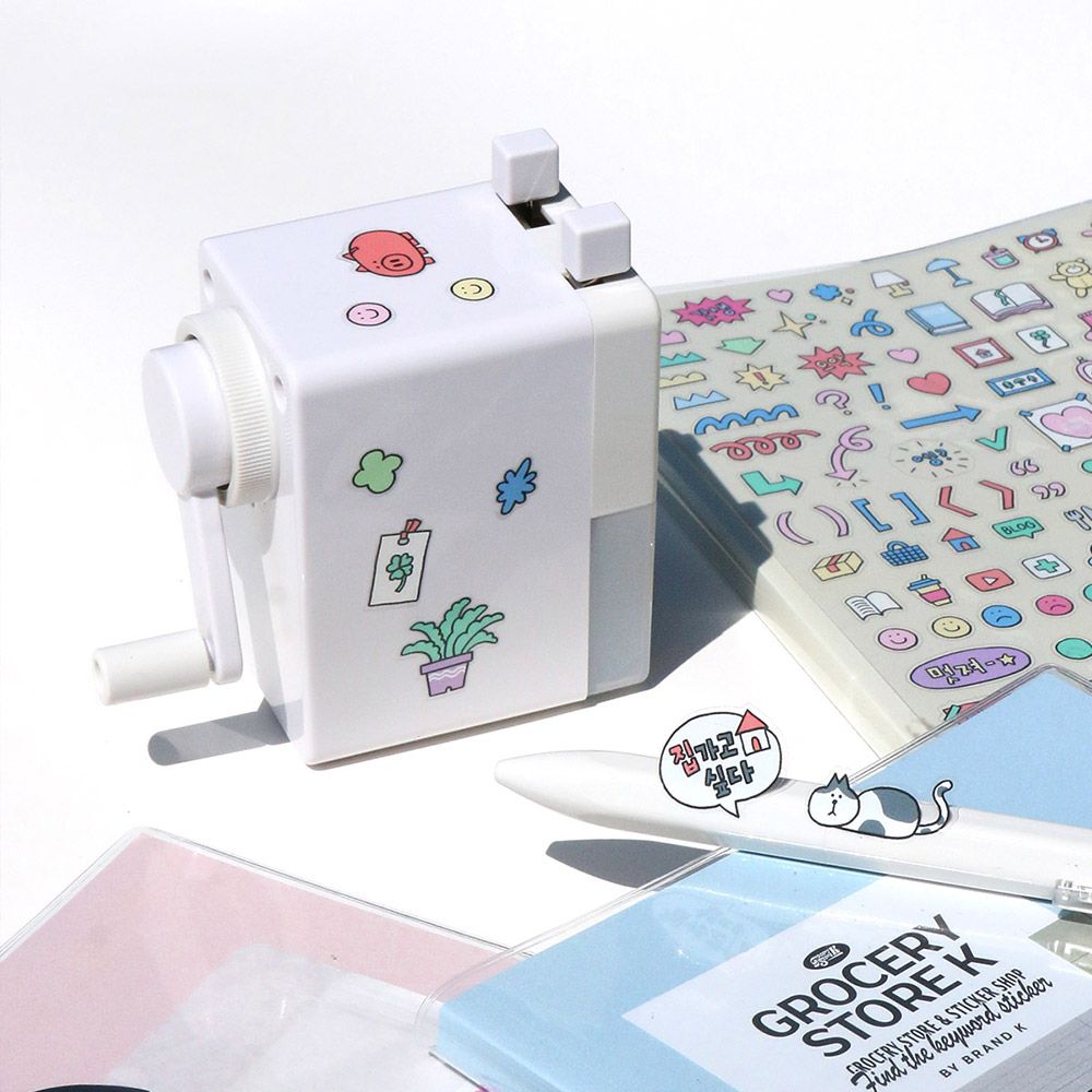 Full of Transparent Sticker Set - 2 Large Sheets, Made in Korea, Clear PP Deco Stickers for Journaling, Planners, Laptops, Phone Case Decoration - Kawaii Daily Icon Aesthetic Stationery Gift