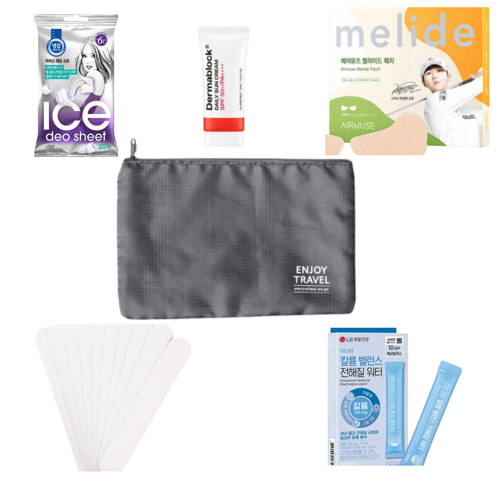 bomramtrove Korean Golf Gift Set – Premium Golfer Accessories Bundle, Unique K-Culture Sports Gift
