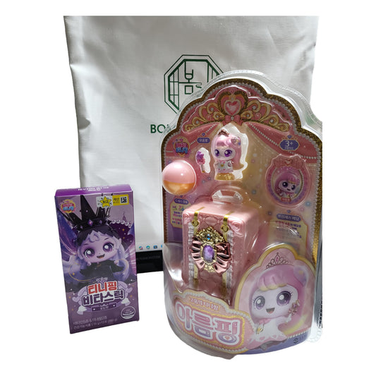 bomramtrove 3-in-1 Premium Gift Set Catch! Teenieping (areumping)