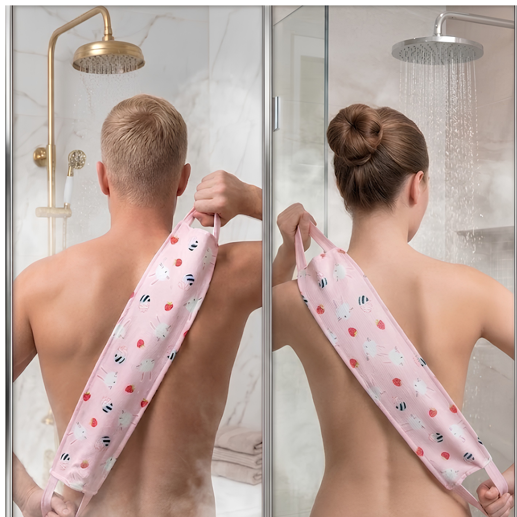 Korean Spa Exfoliating Cloth Set – Authentic At-Home Body Scrub Kit (Handmade in Korea)